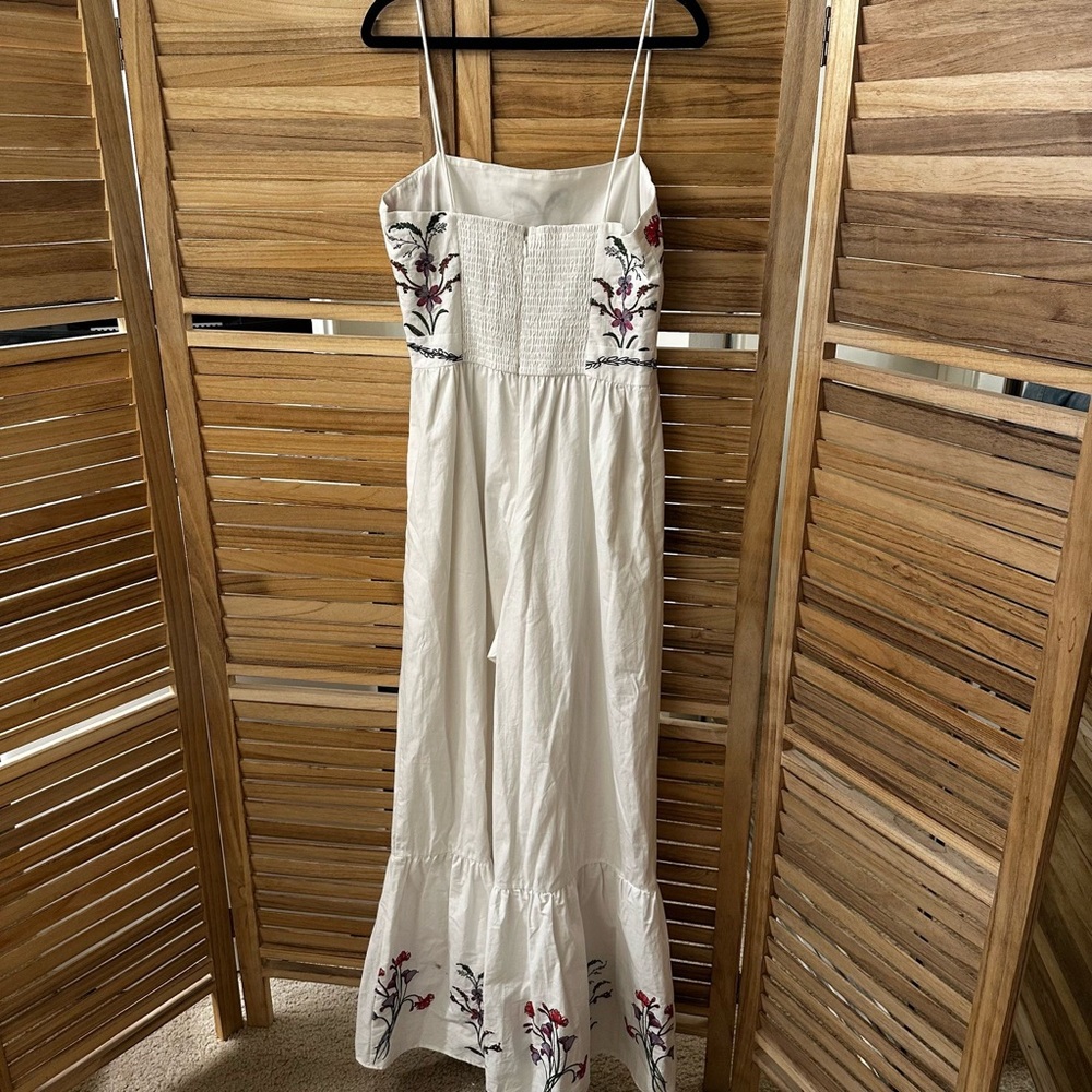 Hutch Floral Embroidered Tiered Jumpsuit size Small - Picture 6 of 11